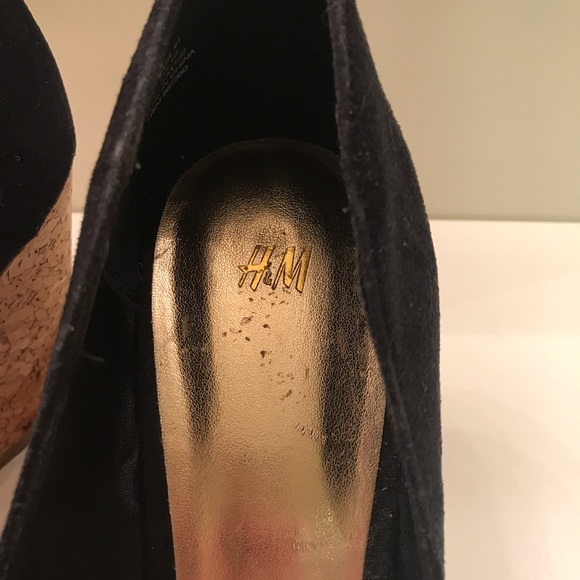 H&M open toe cork wedges - Picture 7 of 8
